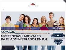 Tablet Screenshot of lonjadecolombia.com